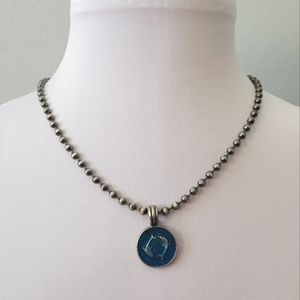 '90s dolphin necklace